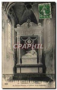 Old Postcard Cambrai The Tomb of Cardinal Fenelon I was inside the Cathedral