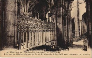 CPA SOUVIGNY Interieur de l'Eglise - Cloture de la Vieille Chapelle (1200973)