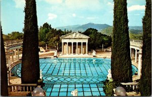 Vtg Hearst San Simeon State Historical Monument Neptune Pool Venus CA Postcard