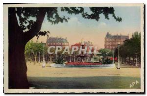 Old Postcard Beziers Place Jean Jaures