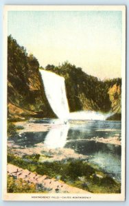 Montmorency Falls Chutes Montmorency QUEBEC Canada Postcard