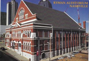 Ryman Auditorium Nashville Tennessee Early Home Grand Ole Opry 4 by 6