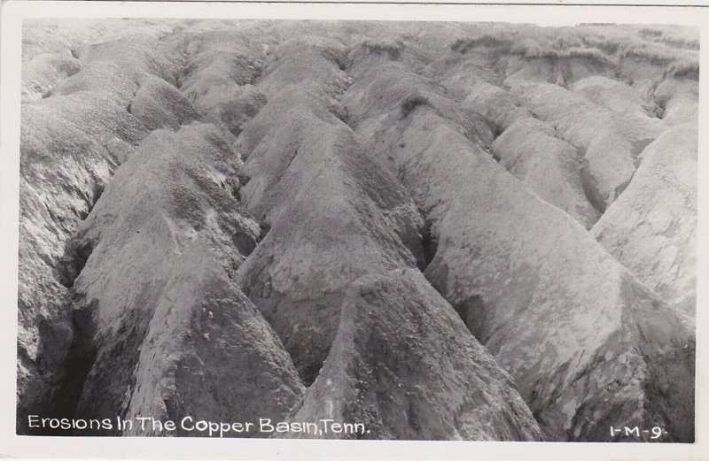 Tennessee Erosion In The Copper Basin Real Photo