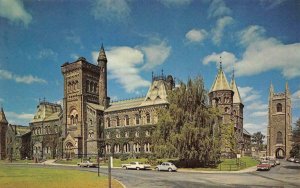 ONTARIO Canada  UNIVERSITY OF TORONTO College & Soldier's Tower VW BUG  Postcard