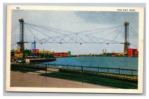 Vintage 1933 Postcard The Sky Ride and Lagoon at the Chicago World's Fair