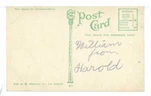 CA - Old Baldy. Midwinter Scene from the Orange Groves