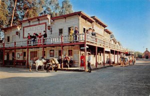 Calico Saloon  Ghost Town Buena Park, California USA View Postcard Backing 