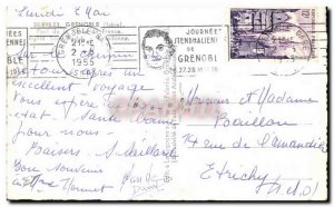 Old Postcard Grenoble