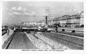 BR93749 brighton s sunken garden near the hove boundary real photo   uk