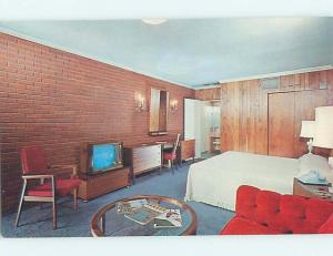 Unused Pre-1980 MOTEL SCENE Saratoga Springs New York NY hk0154