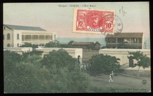 Dakar, Senegal. General Staff headquarters. L'Etat Major. Mad. Bouchut ed.