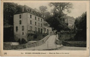 CPA Evaux les Bains Hotel des Bains et les sources FRANCE (1050315)