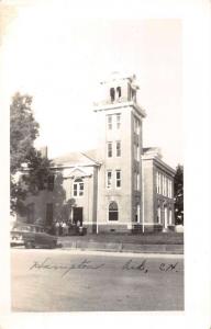 Hampton Arkansas Court House Real Photo Antique Postcard K60241