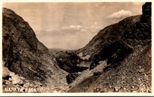 Wyoming Geneva Pass 1925 Real Photo