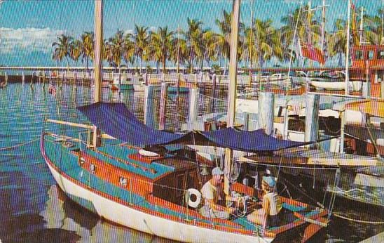 Yacht Basin Fort Myers Florida 1968