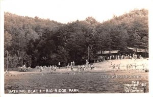 Bathing Beach - Big Ridge Park, Tennessee