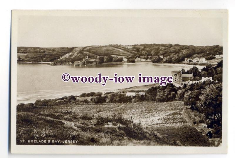 tq2010 - Jersey - Early View around Countryside of St. Brelade's Bay - Postcard 