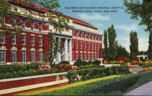 New York Utica Masonic Home Soldiers and Sailors Memorial Hospital