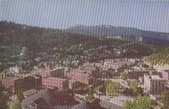 South Dakota Deadwood Birds Eye View