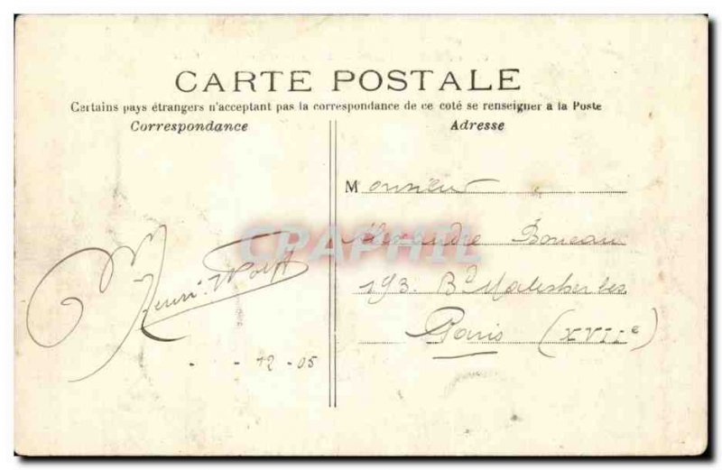 Paris Old Postcard Square concord