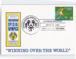 Postcard 1991 International Special Olympics Minneapolis St. Paul Minnesota USA