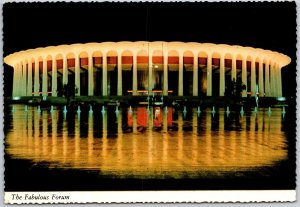 The Fabulous Forum Lakers NBA Kings NHL Home Inglewood California CA Postcard