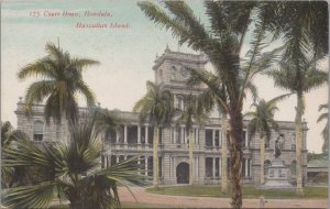 Postcard Court House  Honolulu Hawaii