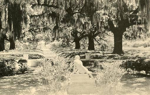 SC - Brookgreen Gardens, Hancock Oval & Live Oak Walk 