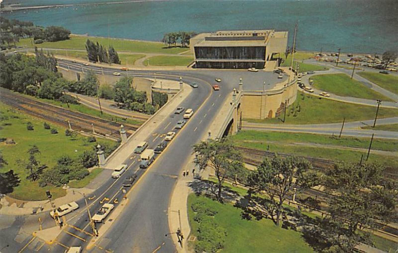 The Lake Front Lovely Lincoln Memorial Drive - Milwaukee, Wisconsin WI  