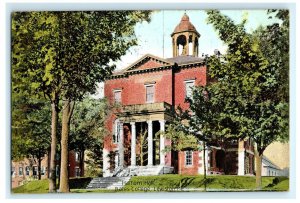 Hathorn Hall Bates College Lewiston ME Maine Postcard (AP5)