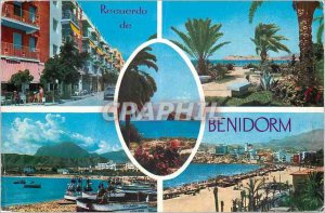 Postcard Modern Recuerdo de Benidorm (Alicante)