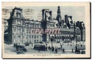 Paris - 4 - City hotel - Bus - Old Postcard
