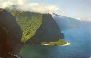 Postcard HI - Molokai Cliffs North Shore by Hawaiian Air Tour Service