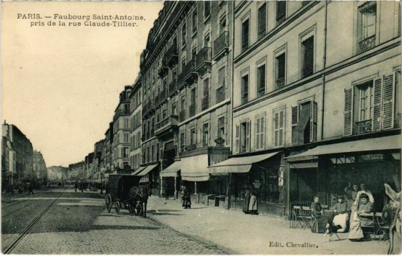 CPA PARIS 11e - Faubourg Saint-Antoine (78739)
