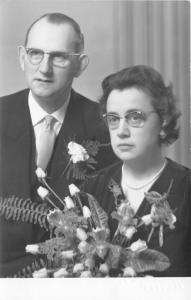 Willemstad Nederland Netherlands~Hester & Pieter Hartmans Portrait~RPPC Postcard