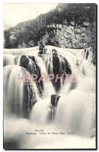 Old Postcard Dauphine Sassenage Falls Water intakes