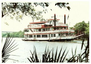 Becky Thatcher Bayou Cruise Ship New Orleans Postcard