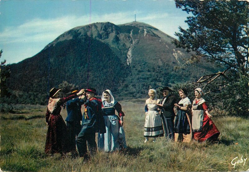 Ethnic Traditions Postcard French Folklore l Auvergne