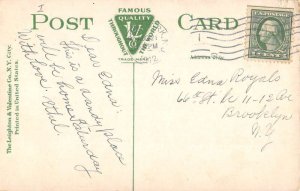 Asbury Park New Jersey Grand Avenue Hotel Vintage Postcard AA25433