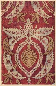 Velvet brocade Turkish, Asia minor Quilting Unused 