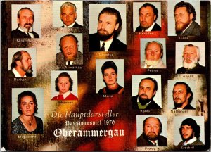 Germany Oberammergau Passionsspiele Actors 1970