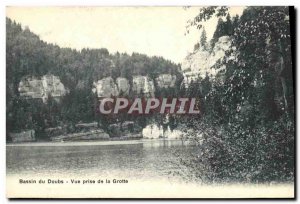 Old Postcard Doubs Basins View from the Cave