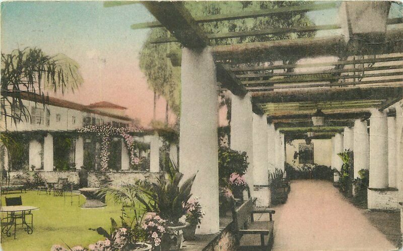 Albertype Osborne's 1945 Santa Barbara California The Biltmore Postcard 20-7579 