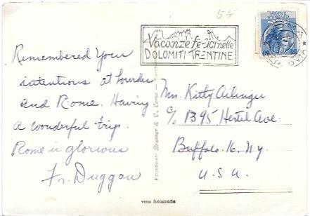 Italy, Rome  Pope Pius X - 1954