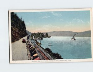 Postcard Along The Columbia Highway Oregon USA