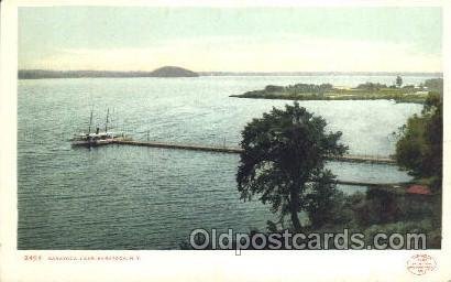 Saratoca Lake, Sararoca N.Y.,U.S.A Steamer, Steamers, Ship Unused light wear ...