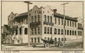 1910 Elks Home Fraternal Everett Washington auto artist impression 2014