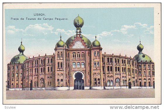 Praca De Touros Do Campo Pequeno, LISBOA, Portugal, 1910-1920s