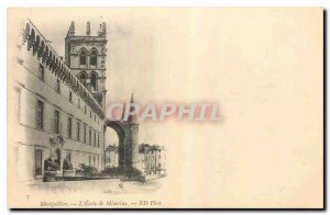 Old Postcard Montpellier School of Medicine