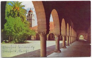 US California unused -Stanford. Stanford University- Inner Quadrangle.  Nice.